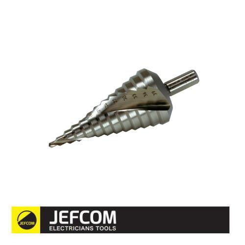 ジェフコム　DENSAN　DS-439　ハイス鋼ステップドリル JEFCOM（ジェフコム） ステップドリル(スパイラルタイプ・Φ4〜39mm