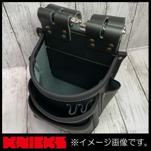 ニックス 総ヌメ革使用 3段腰袋 チェーンタイプ KBB-301DDX 腰袋 楽天市場】KBB-301DDX 総ヌメ革使用 3段腰袋 チェーンタイプ バリ