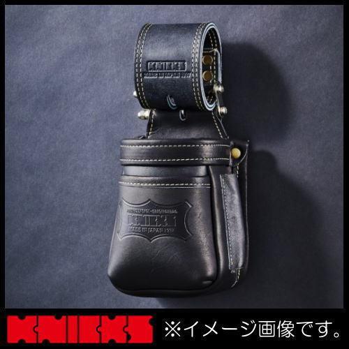 ニックス KGB-201VADX（ブラック） ニックス(KNICKS) 最高級硬式グローブ革小物腰袋 チェーンタイプ