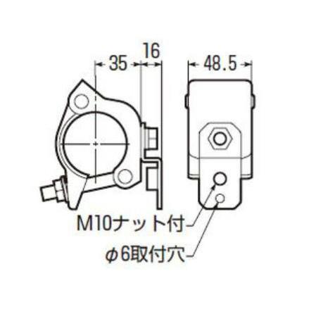 未来工業 単管クランプ ボルトタイプ 1ヶ KSTK-B MIRAI : 創工館 未来工業 単管クランプ ボルトタイプ 1ヶ KSTK-B MIRAI : 創工館