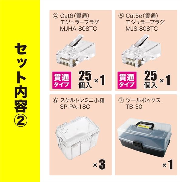 DENSAN L-KIT-J LANツールキット【市川行徳店】【店頭取引限定】【未使用】管理番号：ITD15DI6U65K DENSAN（デンサン） LANツールキット L-KIT-P ジェフコム : 創工館