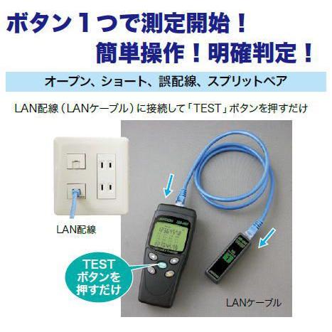DENSAN LANケーブルチェッカー LEC-401 ジェフコム デンサン DENSAN LANケーブルチェッカー LEC-401 ジェフコム デンサン