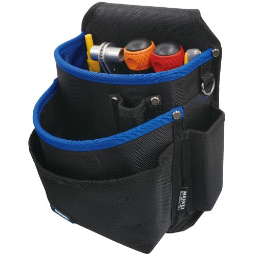 マーベル MDP-SS55 腰袋 3段 ラージタイプ MARVEL MDPSS55 : 創工館