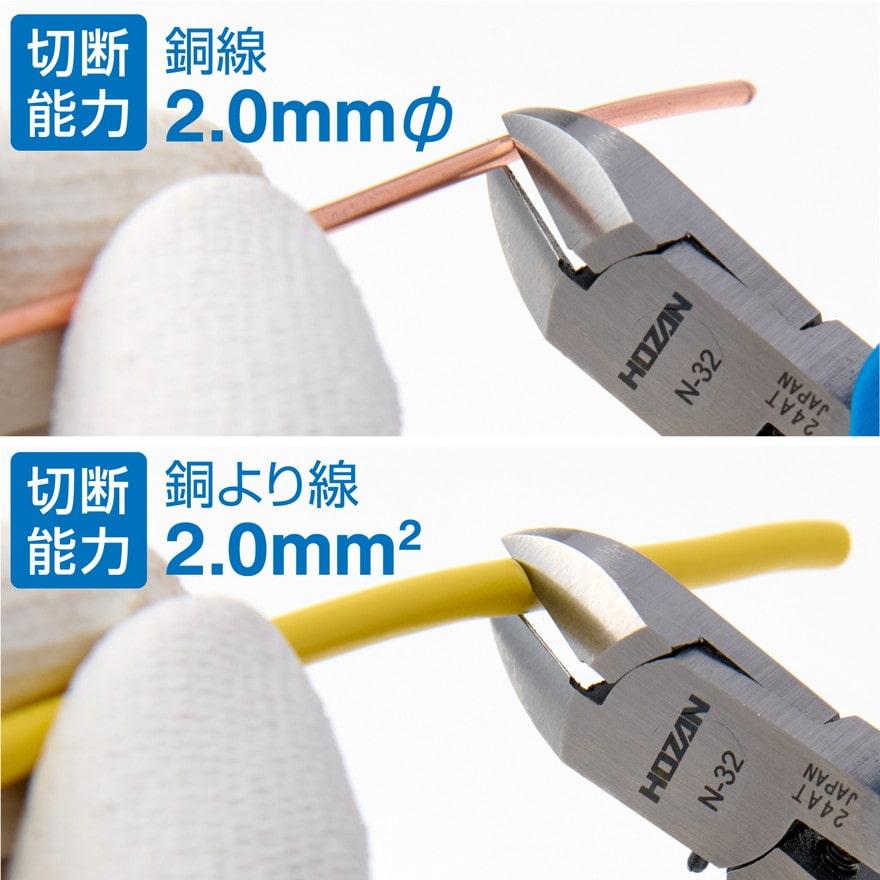 HOZAN（ホーザン） ミニチュアニパー N-32 HOZAN : 創工館 - 通販