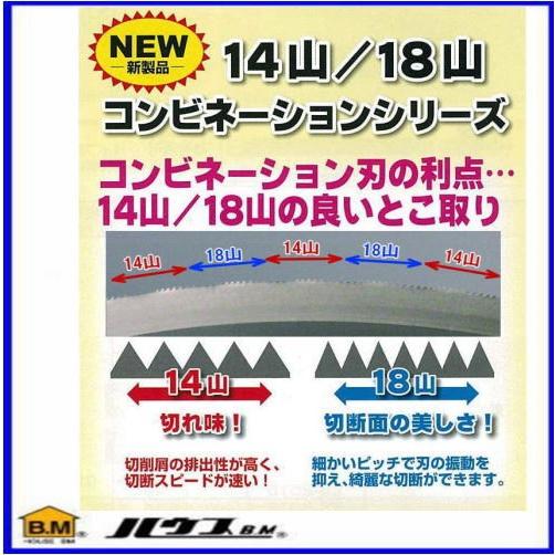 ポータブルバンドソーブレード 全長:730mm PB-730CX 5本入 ハウスビーエム ハウスBM｜soukoukan｜02