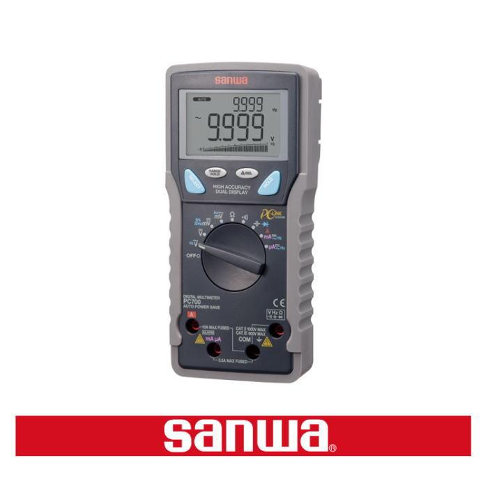 sanwa デジタルマルチメータ PC700 三和電気計器 デジタルテスター PC