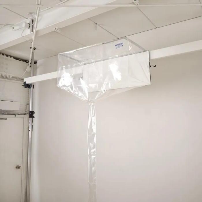 エアコンカバーサービス　エアコンカバー3点セット エアコン壁掛用洗浄カバー(ワイド・一般壁掛用) 洗浄シート SA-801W