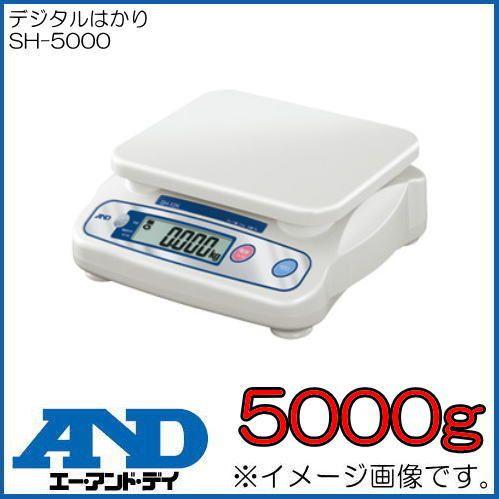 デジタルはかり(5000g) SH-5000 A＆D エー・アンド・デイ SH5000 :SH-5000-U:創工館 - 通販 - Yahoo