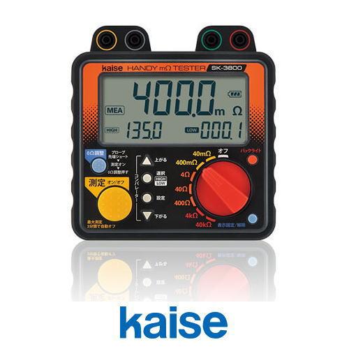 kaise（カイセ） ハンディーミリオームテスター SK-3800 kaise SK3800