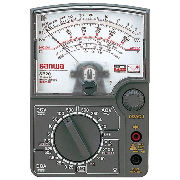 sanwa アナログマルチメータ SP20 三和電気 SANWA SP-20 アナログ