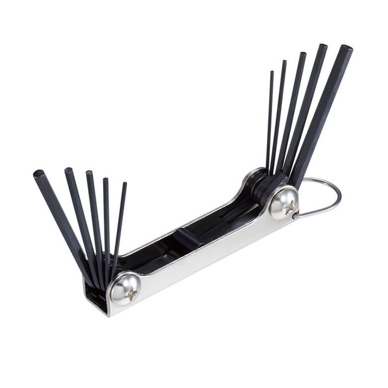 HOZAN（ホーザン） 折りたたみ式六角レンチセット 10本組 W-98 HOZAN