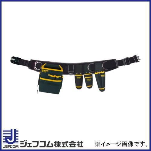 DENSAN（デンサン） 腰道具セット WSA-R98-2BK 腰袋セット ジェフコム