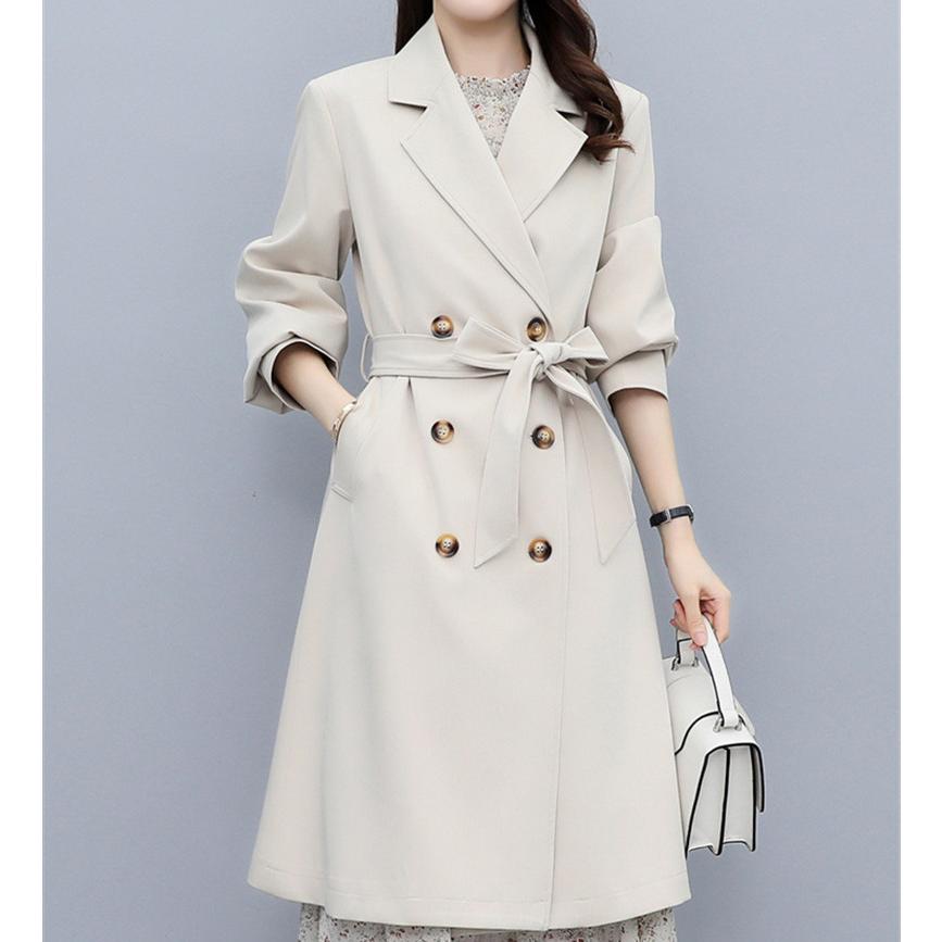 売り出し正本 レディース トレンチコート 大きいサイズ アウター ロング ロングコート スプリングコート 秋冬 商売 Ssl Daikyogo Or Jp