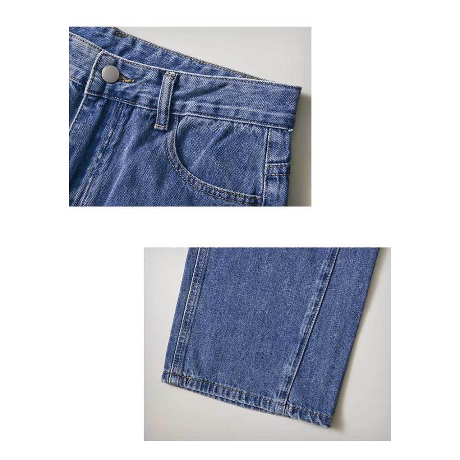 ルネ♡パンツ KOEISTORE デニムパンツ レディース 春 夏 春夏 黒 ワイドパンツ