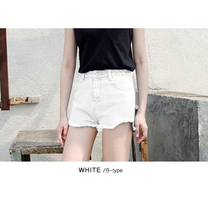 KOEISTORE（コウエイストア） デニム ショートパンツ レディース 白