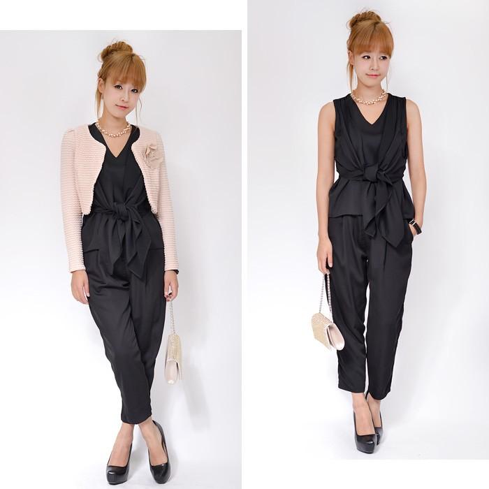 ANDRESD 黒ノースリーブトップスとベージュドレスセット ベージュブラックのチュールトップスセットドレス | ANDRESD | M