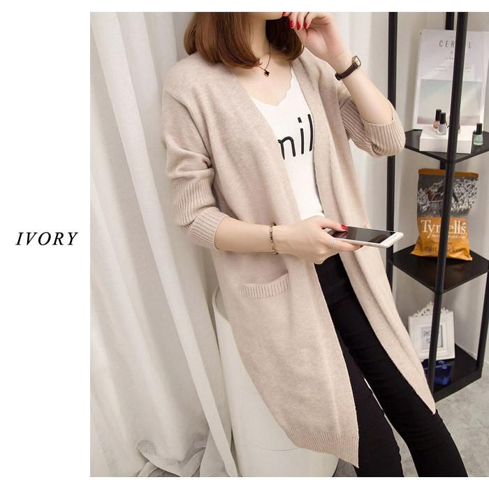 KOEISTORE カーディガン レディース ニットカーディガン 秋 冬 秋冬 黒