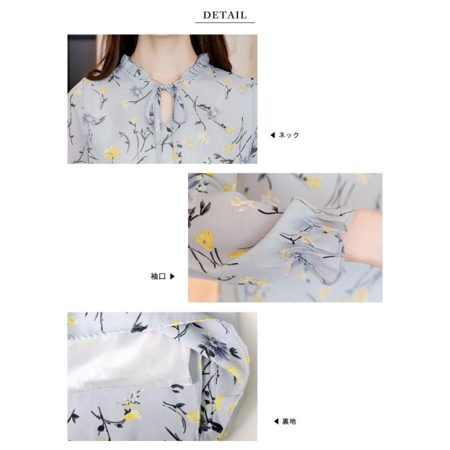 KOEISTORE（コウエイストア） ブラウス レディース 花柄 シャツ 長袖