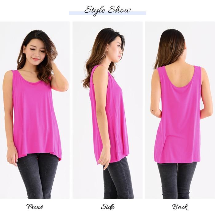 KOEISTORE タンクトップ レディース トップス インナー 白 黒 紺