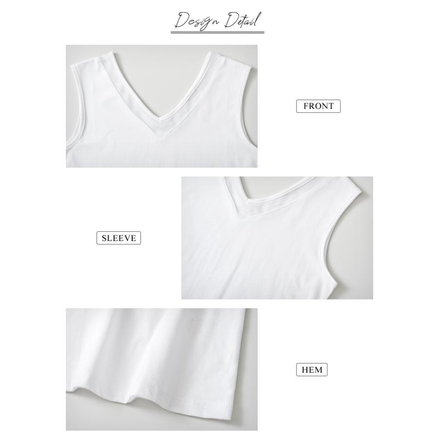 美品　完売品　TMG スタンドカラー ノースリーブ トップスA ホワイト studio CLIP タンクトップ ノースリーブ 2WAYレースタンクトップ