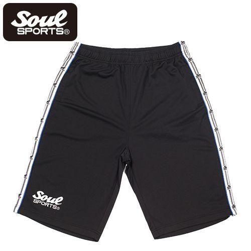 SOUL SPORTS オリジナル ドライメッシュ ラインショーツ 吸汗速乾 ワン 