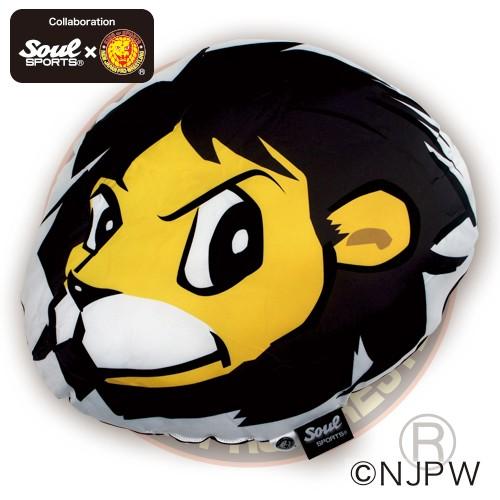 中綿クッション ジッピーくん キャラクター 柄 インテリア プロレス