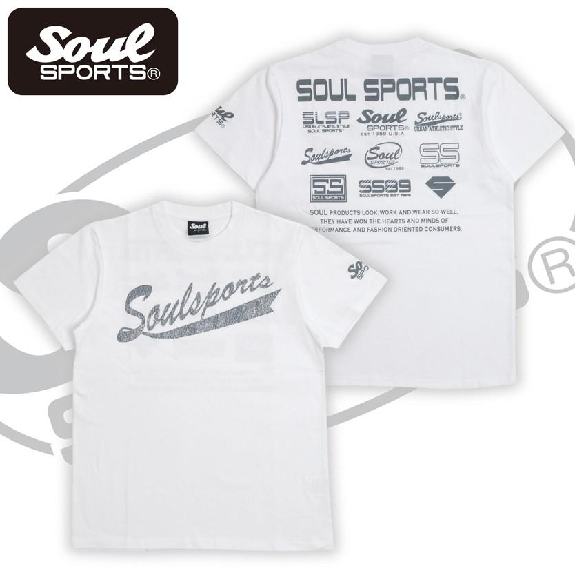 プロレス Tシャツ フェス風 半袖 SOUL SPORTS ソウル 黒/白 njpw |  | 08