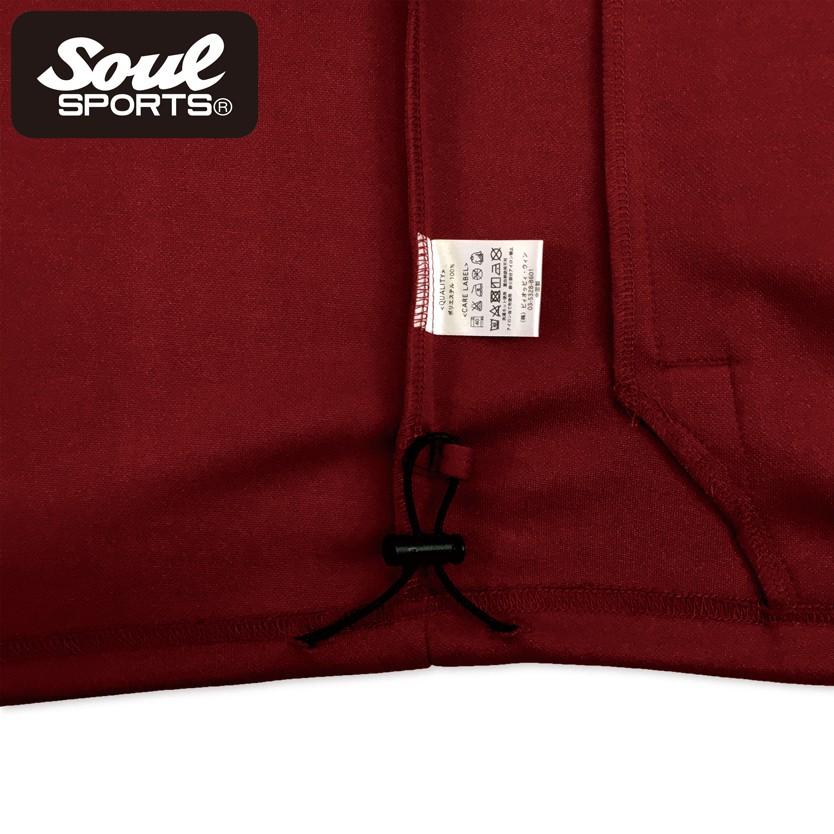 上下セット SOUL SPORTS 半袖 ジャージ セットアップ ファイヤーロゴ