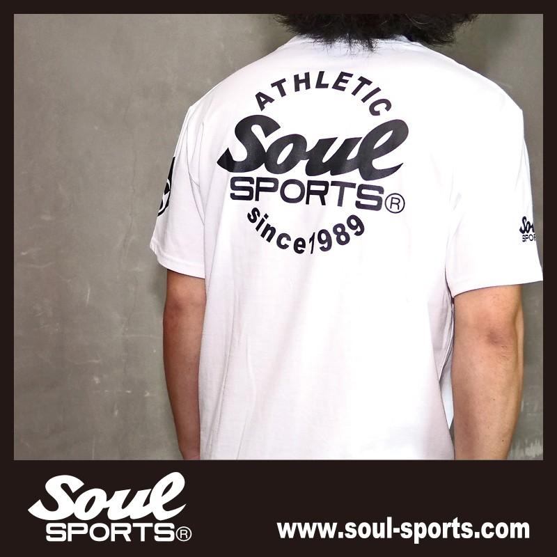 Sファイヤー3連ロゴ デザイン プリント 半袖 Tシャツ 綿100% ATHLETIC