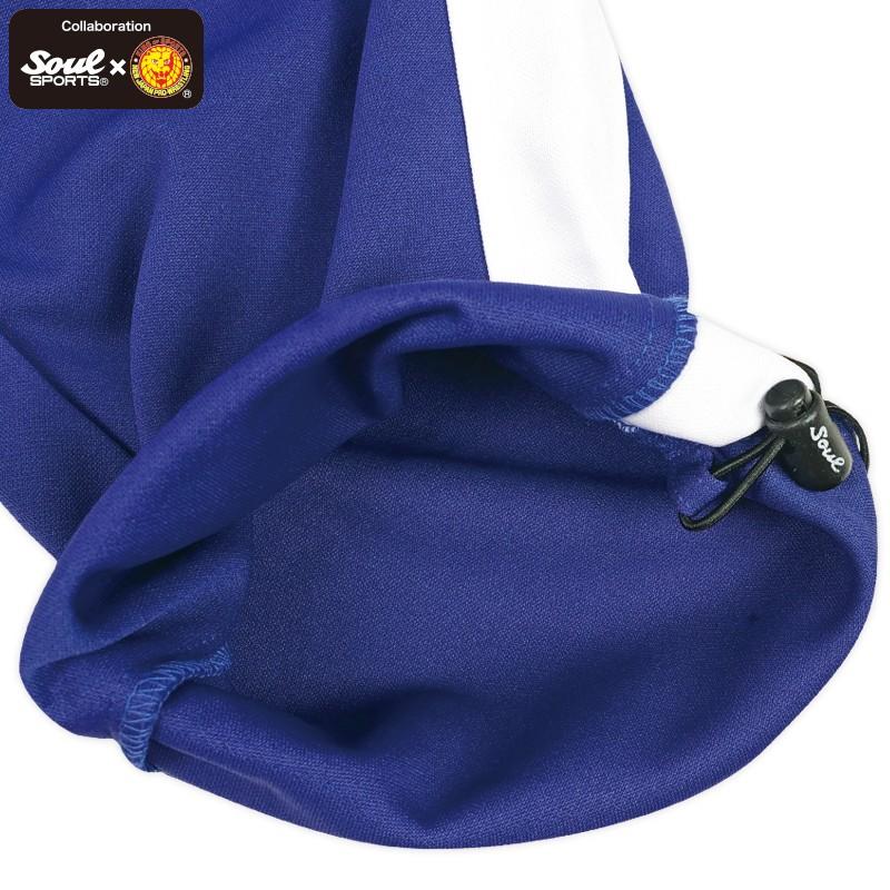 新日本プロレス × SOUL SPORTS クラシックロゴ ジャージ 上下セット 袖