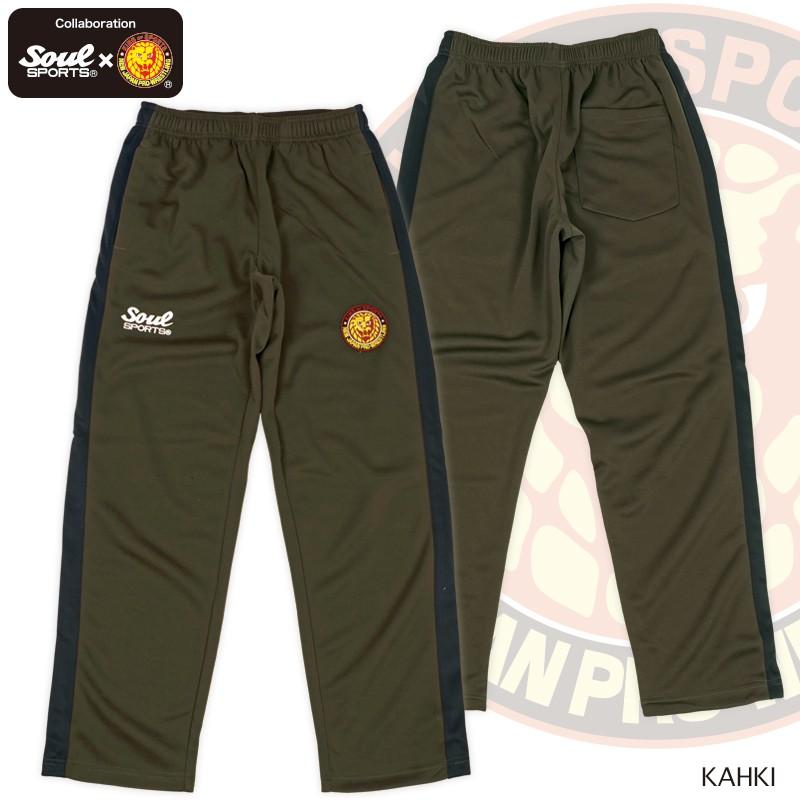 新日本プロレス × SOUL SPORTS クラシックロゴ ジャージ 上下 新日本プロレス × SOUL SPORTS クラシックロゴ ジャージ 上下