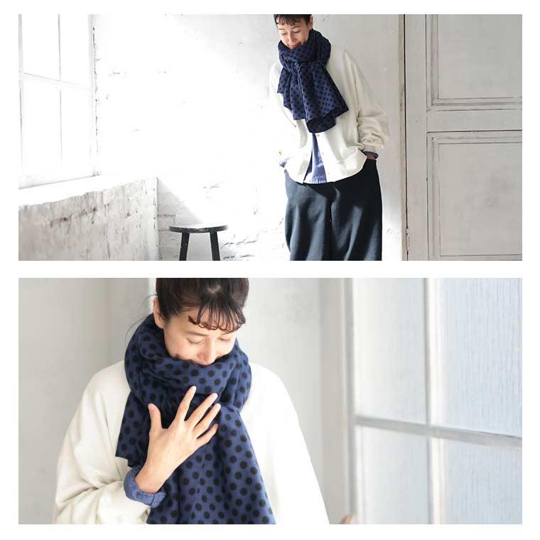 gasa*grue 小さな水玉 ストール GASA* – ams_selectshop