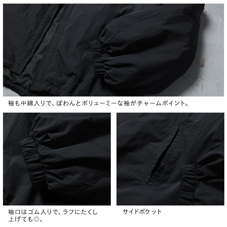 【ついに再入荷！】ワンピ好きが作った、まんてん！ジャケット レディース アウター ブルゾン ダウンジャケット 羽織り 長袖 ノーカラー 中綿 防寒の画像