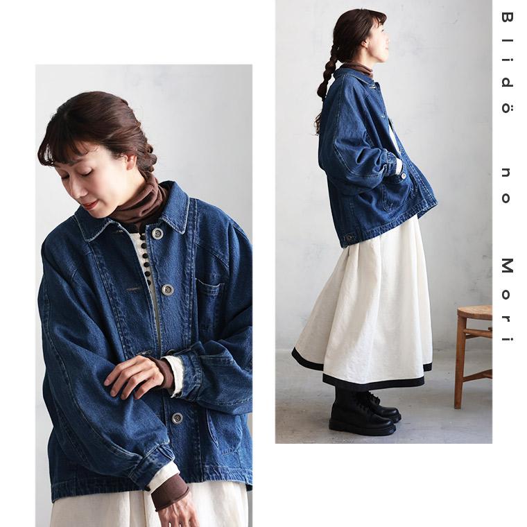 soulberry ブリードの森 陽だまりデニムジャケット レディース G