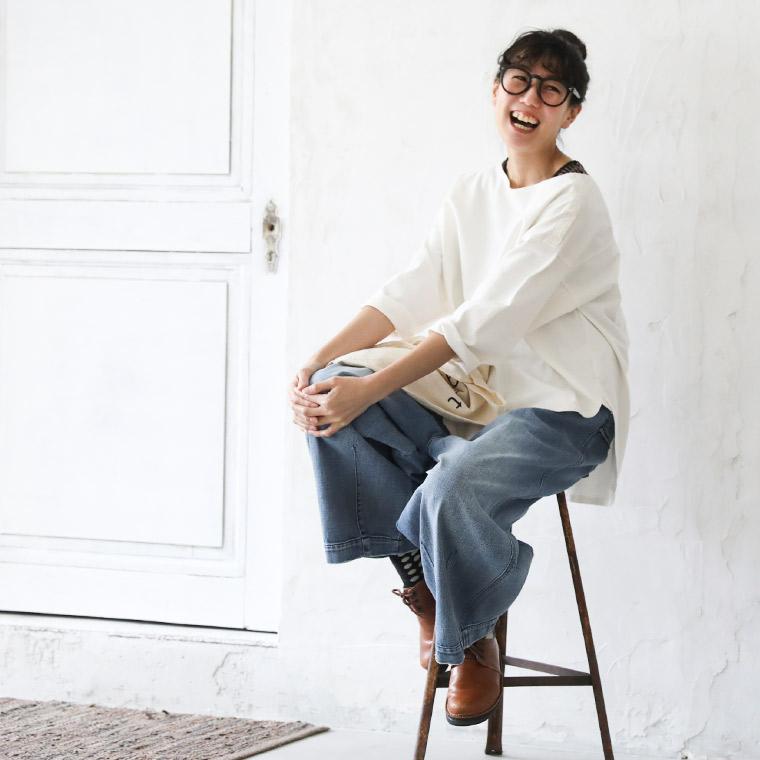 soulberry（ソウルベリー） 店長がつくったデニムもぽわんと9分丈