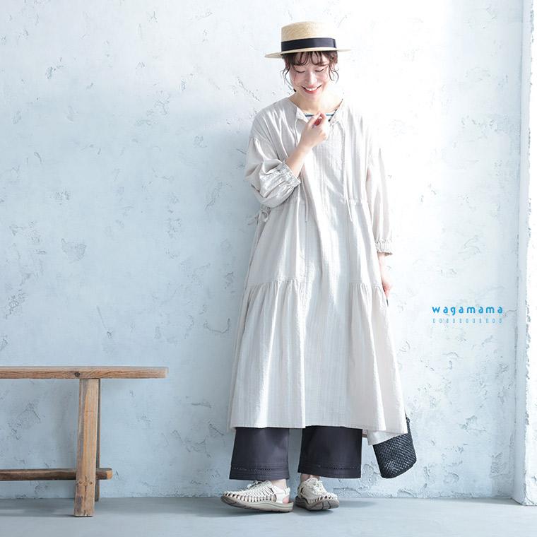 【一部予約/6月中旬より順次出荷】ワンピ好きが作った、夏のわがままパンツ レディース ペチパンツ ペチコート ワイドパンツ クロップド レース 綿 ボトムスの画像
