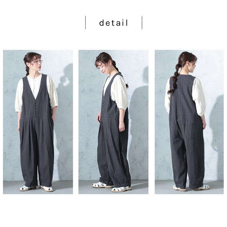 soor ploom ines 1y ギンガムチェック サロペット soulberry（ソウルベリー） O.W.N ギンガムチェックのサロペット