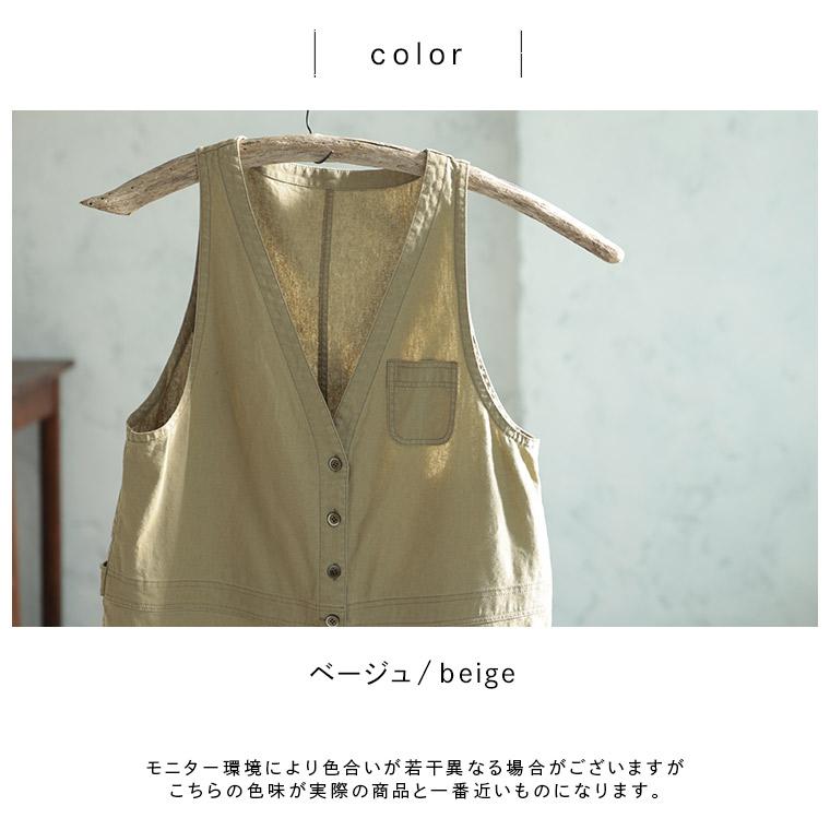 【ついに再入荷！】店長がどうしても作りたかった、ナチュかっこいいサロペット レディース オールインワン オーバーオール つなぎ ワイドパンツ ノースリーブの画像