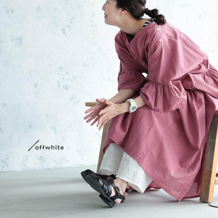 ワンピ好きが作った、涼風レースなパンツ レディース ペチパンツ ペチコート ロング クロップド 綿 コットン ボトムスの画像