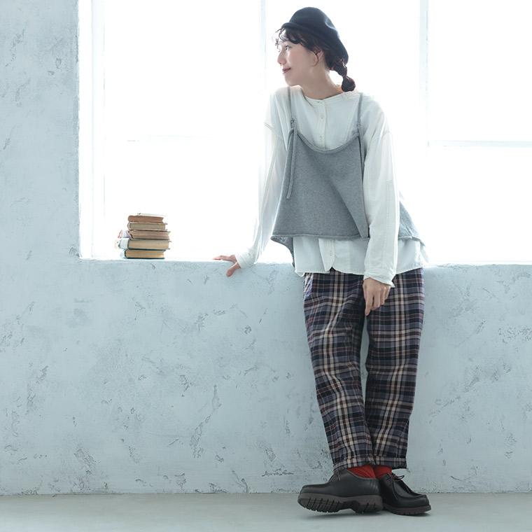 soulberry（ソウルベリー） チェックで仕立てた“ふつうのパンツ