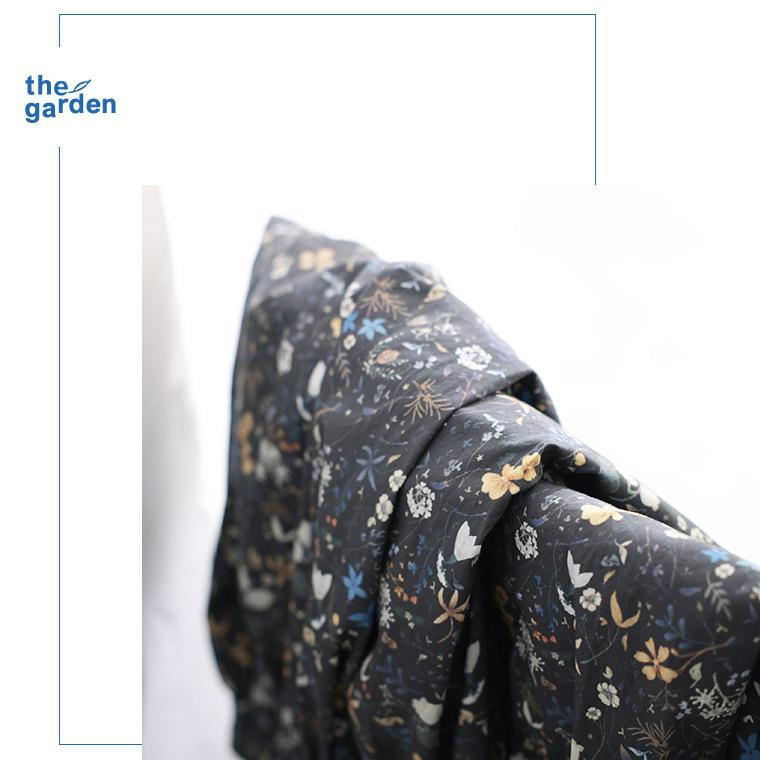 「the garden」冬に咲く庭のスカート レディース フレア Aライン ロング 小花柄 ボトムスの画像