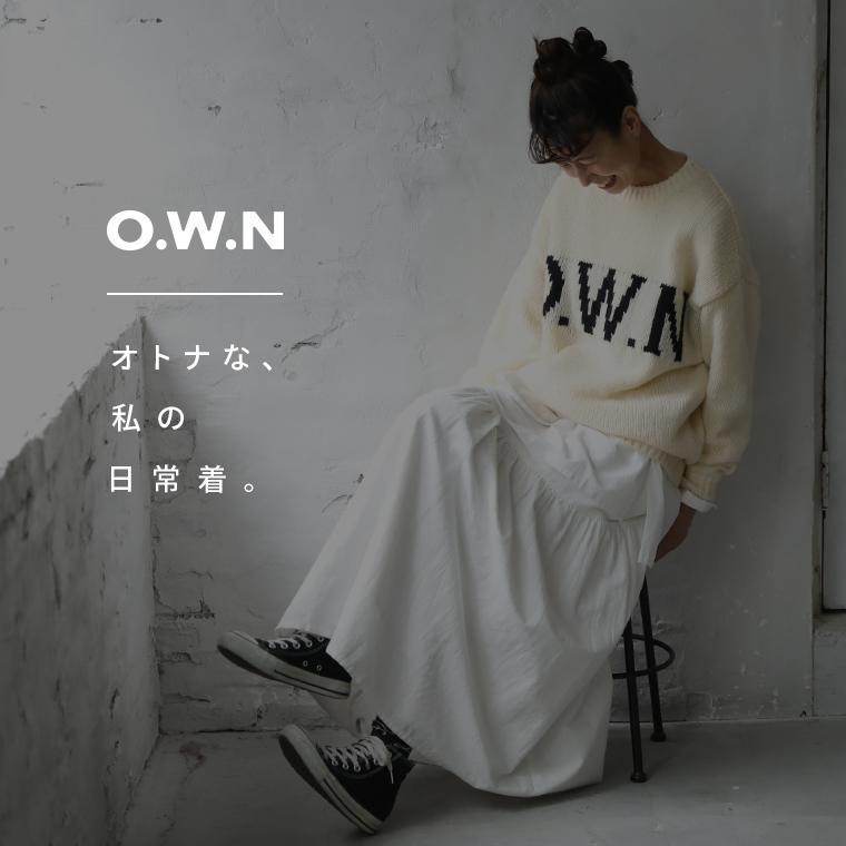 soulberry（ソウルベリー） O.W.N O.W.Nのざっくり編みニット