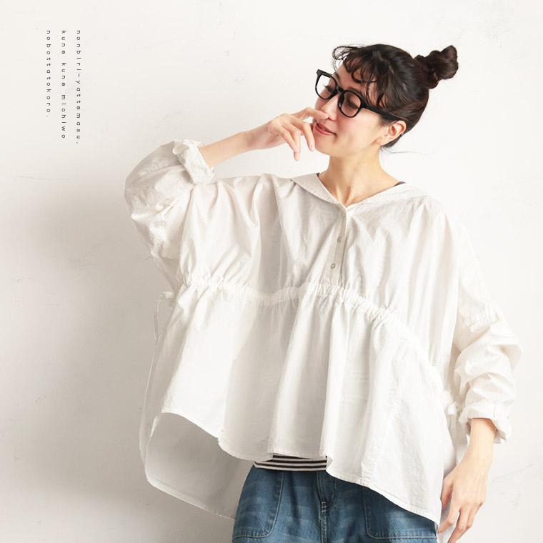 soulberry はちみつ堂 セーラー襟のふんわりプルオーバー