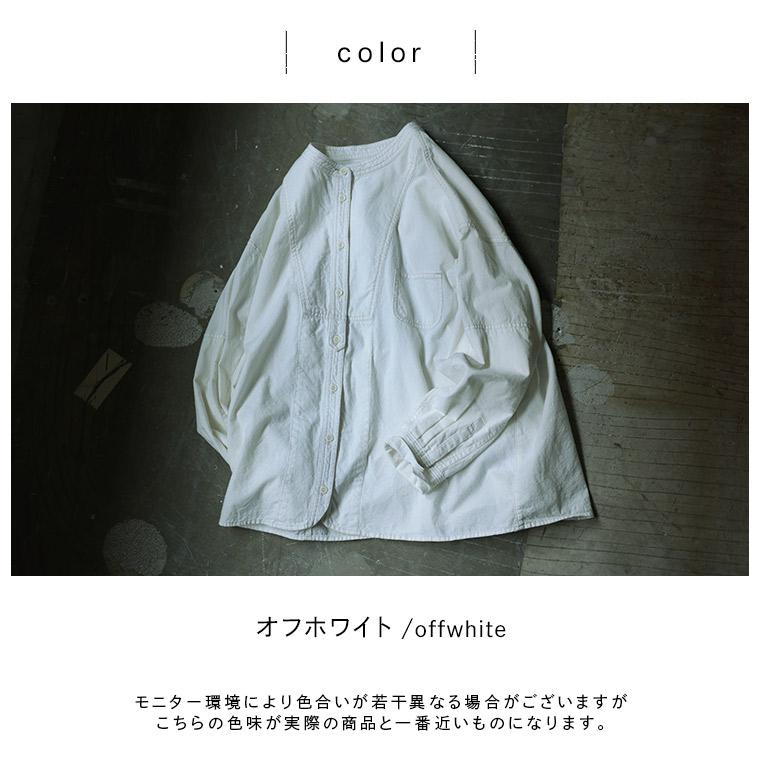 ✨美品✨人気 ソウルベリー リネン混 レース ブラウス バンドカラー シャツ 白 soulberry（ソウルベリー） ブラウス シャツ キャンディのブラウス