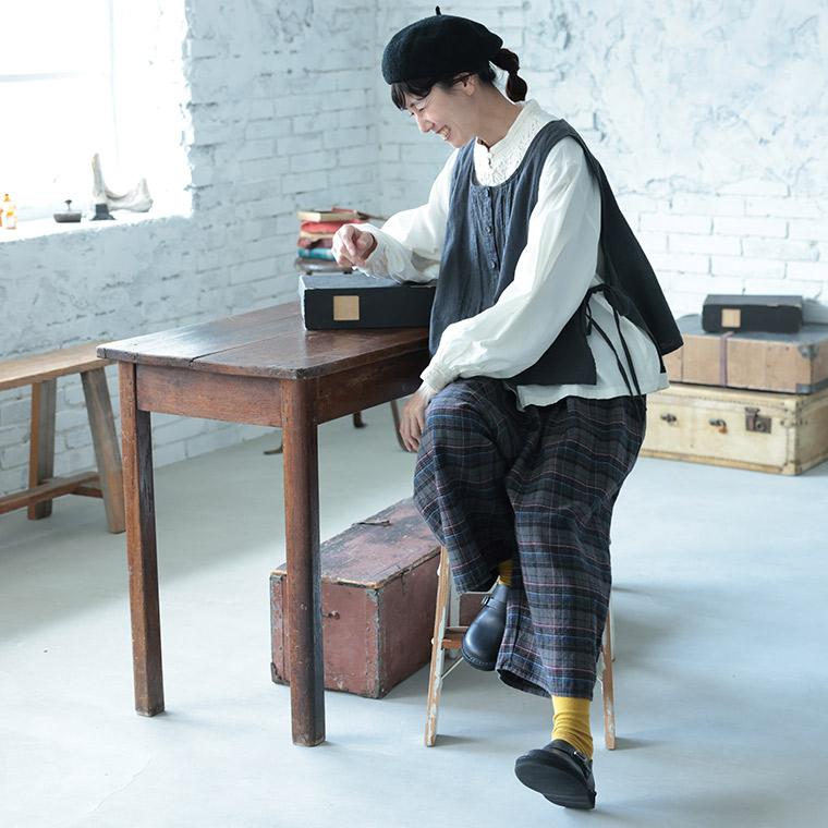 soulberry（ソウルベリー） はちみつ堂 結ぶピンタックなベスト