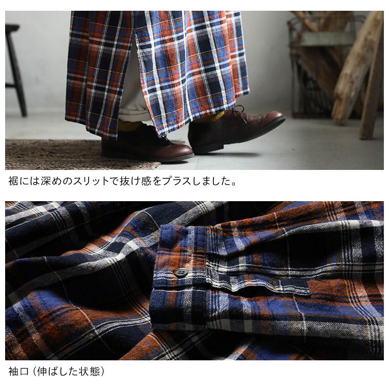 soulbery はちみつ堂冬のマドラスチェックワンピース soulberry はちみつ堂の冬のマドラスチェックなワンピース