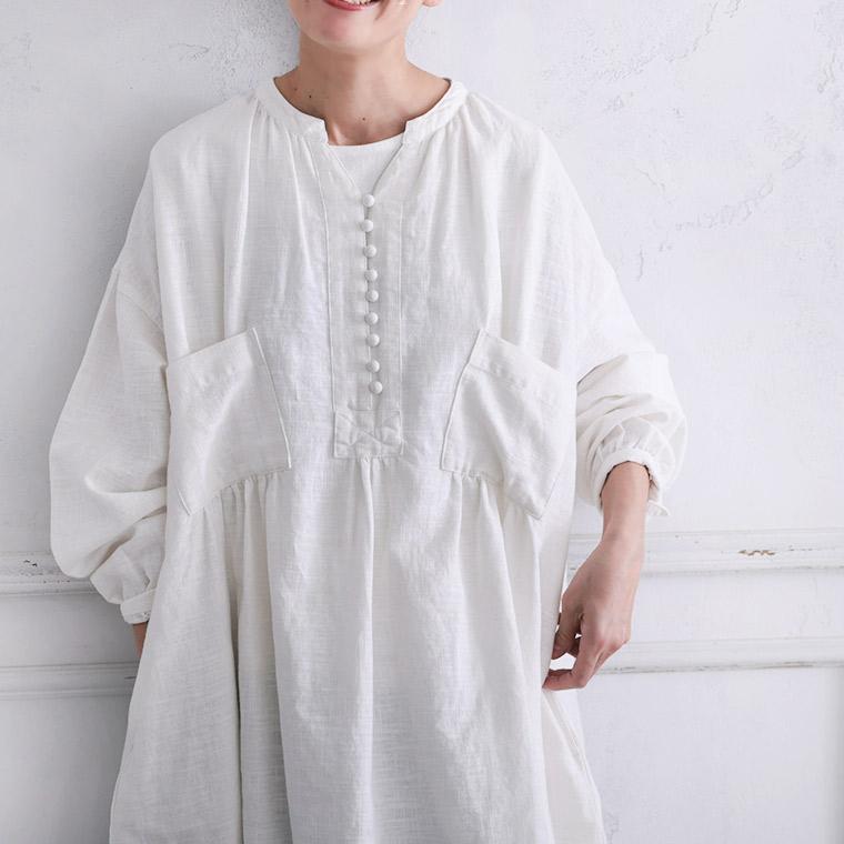 soulberry（ソウルベリー） O.W.N 遊びが詰まった白いワンピース