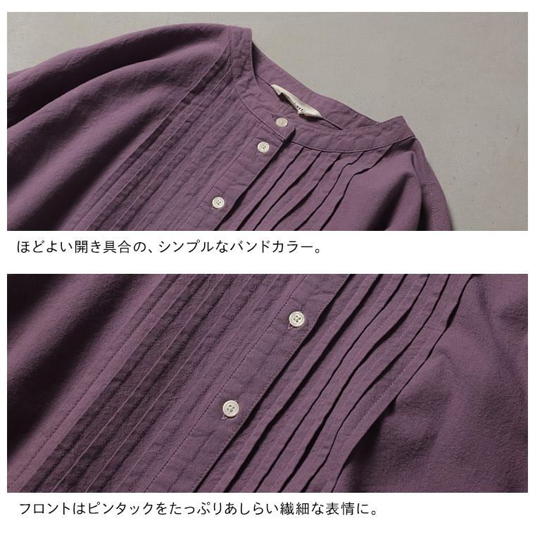 【ついに再入荷！】RaKMACKA(レックマッカ) ポプリのワンピース レディース ロング フレア Aライン バルーンスリーブ パフスリーブ ノーカラーの画像