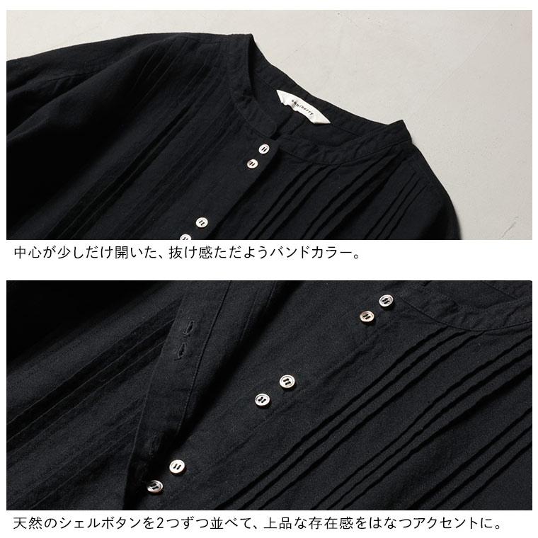 なつくろワンピース レディース ロング フレア Aライン 五分袖 5分袖 半袖 リネン混 麻混 ピンタックの画像
