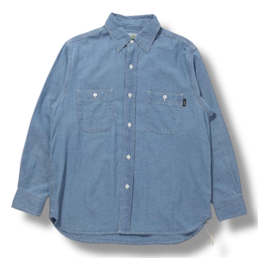 EMBROIDERY SHIRT GOHEMP ヒッピー　シャンブレーシャツ EMBROIDERY SHIRT GOHEMP ヒッピー シャンブレーシャツ